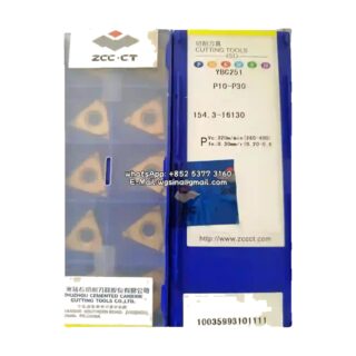 Original ZCC-CT 154.3-16130 YBC251 Carbide Insert | Steel & More (10 PCS)