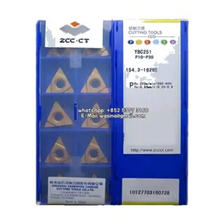 Original ZCC-CT 154.3-16265 YBC251 Carbide Insert | Steel (10 PCS)