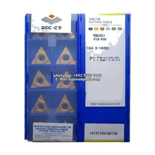 Original ZCC-CT 154.3-16185 YBC251 Carbide Insert | Steel & More (10 PCS)