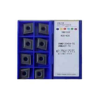 Original ZCC-CT CNMG120404-TC YBD152 Carbide Insert - Diamond 80° | Steel & More (10 PCS) YBD152C
