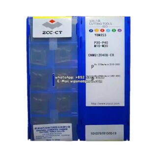 Original ZCC-CT CNMG120408-ER YBM253 Carbide Insert - Diamond 80° (10 PCS)