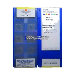 Original ZCC-CT CNMG120412-DM YBC252 Carbide Insert - Diamond 80° | Cast Iron (10 PCS)