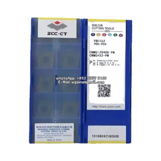 Original ZCC-CT CNMG120408-PM YBC152 Carbide Insert - Diamond 80° | Steel, Cast Iron (10 PCS)