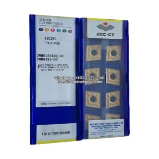Original ZCC-CT CNMG120408-DR YBC251 Carbide Insert - Diamond 80° | Steel, Cast Iron (10 PCS)