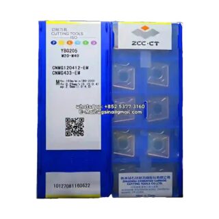 Original ZCC-CT CNMG120412-EM YBG205 Carbide Insert - Diamond 80° | Steel & More (10 PCS)