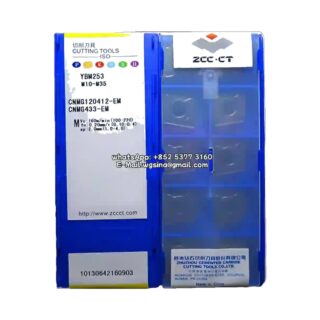 Original ZCC-CT CNMG120412-EM YBM253 Carbide Insert - Diamond 80° | Steel, Stainless Steel (10 PCS)