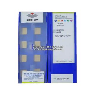 Original ZCC-CT SPUN090308 YBD151 Carbide Insert - Square | Steel, Cast Iron (10 PCS)