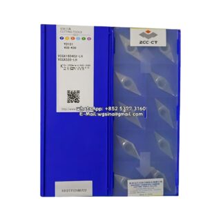 Original ZCC-CT VCGX160402-LH YD101 Carbide Insert - Diamond 35° | Steel, Cast Iron (10 PCS)