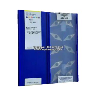 Original ZCC-CT VCGX160404-LH YD101 Carbide Insert - Diamond 35° | Aluminum (10 PCS)