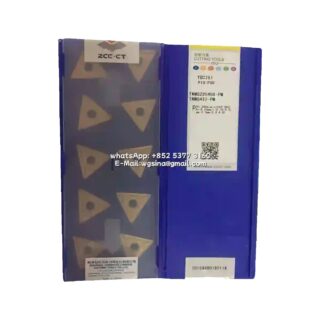 Original ZCC-CT TNMG220408-PM YBC251 Carbide Insert - Triangle | Steel, Stainless Steel (10 PCS)