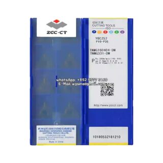 Original ZCC-CT TNMG160404-DM YBC252 Carbide Insert - Triangle | Steel, Cast Iron (10 PCS)