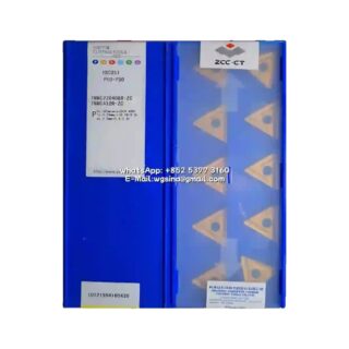 Original ZCC-CT TNMG220408R-ZC YBC251 Carbide Insert - Triangle | Steel (10 PCS)