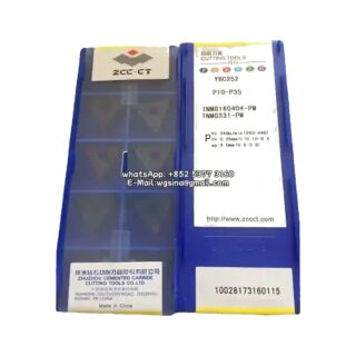 Original ZCC-CT TNMG160404-PM YBC252 Carbide Insert - Triangle | Steel, Stainless Steel (10 PCS)