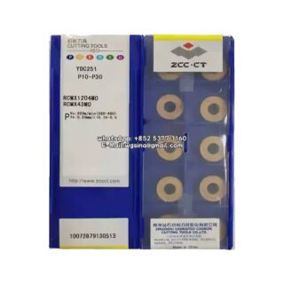 Original ZCC-CT RCMX1204MO YBC151 Carbide Insert - Round | Steel, Cast Iron (10 PCS)