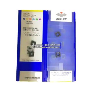 Original ZCC-CT CCMT060204-HM YBC152 Carbide Insert - Diamond 80° | Steel, Cast Iron (10 PCS)