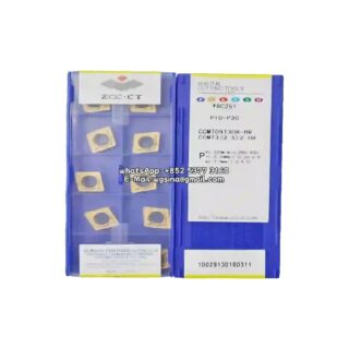 Original ZCC-CT CCMT09T308-HR YBC251 Carbide Insert - Diamond 80° | Steel & More (10 PCS)
