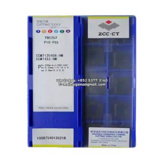 Original ZCC-CT CCMT120408-HM YBC252 Carbide Insert - Diamond 80° | Steel & More (10 PCS)