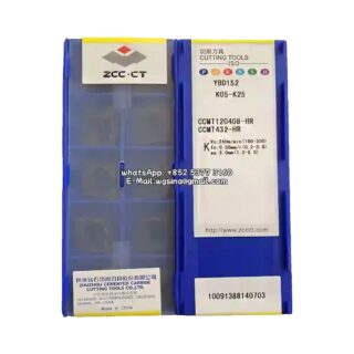 Original ZCC-CT CCMT120408-HR YBD152 Carbide Insert - Diamond 80° | Steel, Cast Iron (10 PCS)
