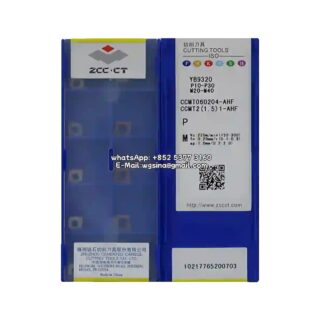 Original ZCC-CT CCMT060204-AHF YB9320 Carbide Insert - Diamond 80° | Steel & More (10 PCS)