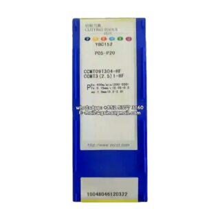 Original ZCC-CT CCMT09T304-HF YBC152 Carbide Insert - Diamond 80° | Steel & More (10 PCS)