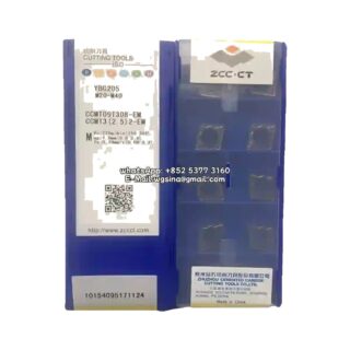 Original ZCC-CT CCMT09T308-EM YBG205 Carbide Insert - Diamond 80° | Steel, Stainless Steel (10 PCS)