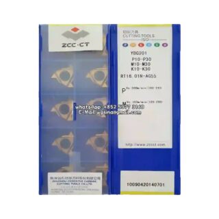Original ZCC-CT RT16.01N-AG55 YBG201 Carbide Insert - Round (10 PCS)