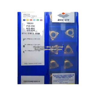 Original ZCC-CT RT16.01W-2.00GM YBG201 Carbide Insert - Round | Steel, Stainless Steel (10 PCS)
