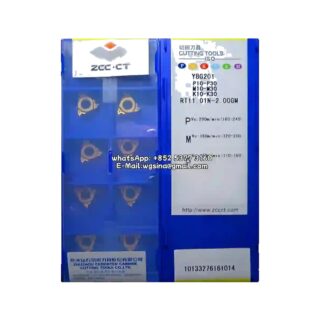 Original ZCC-CT RT11.01N-2.00GM YBG201 Carbide Insert - Round | Steel & More (10 PCS)