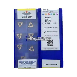 Original ZCC-CT RT11.01N-1.00GM YBG201 Carbide Insert - Round | Steel (10 PCS)