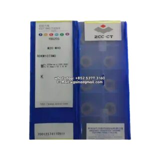 Original ZCC-CT RDKW10T3MO YBG205 Carbide Insert - Round | Steel & More (10 PCS)