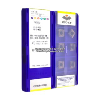 Original ZCC-CT SEET09T308PER-PM YBG202 Carbide Insert - Square | Steel & More (10 PCS)