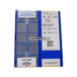 Original ZCC-CT SPKN1504EDSKR YBG202 Carbide Insert - Square | Steel, Aluminum (10 PCS)