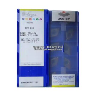 Original ZCC-CT DCMT11T304-EM YBG205 Carbide Insert - Diamond 55° | Steel & More (10 PCS)