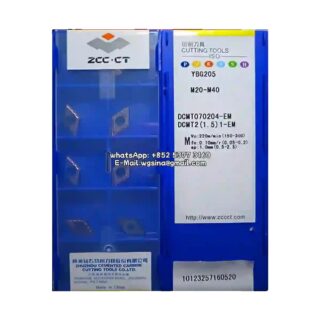 Original ZCC-CT DCMT070204-EM YBG205 Carbide Insert - Diamond 55° | Steel & More (10 PCS)