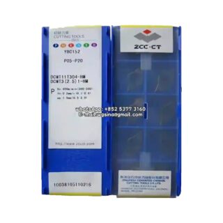 Original ZCC-CT DCMT11T304-HM YBC152 Carbide Insert - Diamond 55° | Steel (10 PCS)