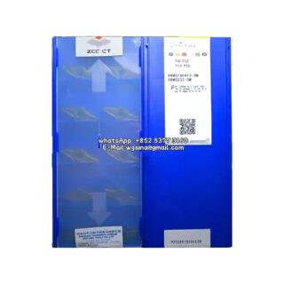 Original ZCC-CT VNMG160412-DM YBC252 Carbide Insert - Diamond 35° | Steel, Stainless Steel (10 PCS)