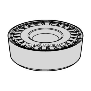 Original Kennametal RCMT1204M0UP Carbide Turning Insert - Round | Steel & More