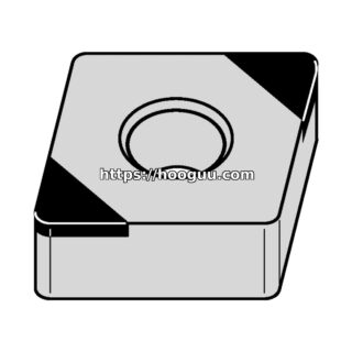 Original Kennametal CNGA432EMT Carbide Turning Insert - Diamond 80° | Cast Iron PCBN CNGA432EMT PCBN