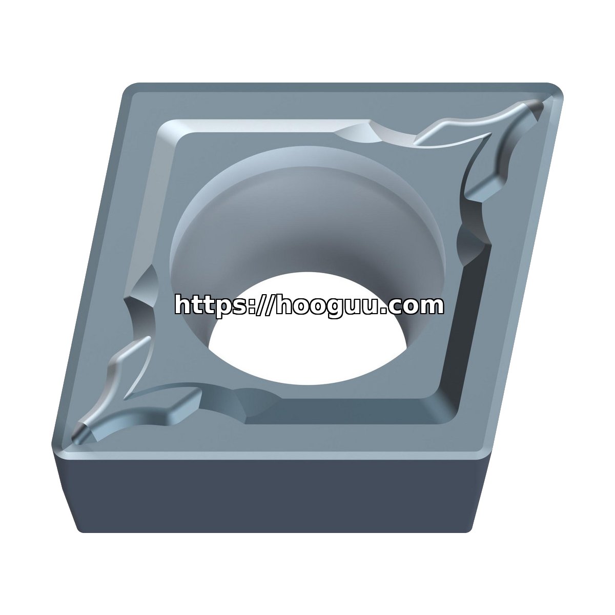 Original Mitsubishi CCMT21.51LS MP9005 Carbide Turning Insert - Diamond 80° | Steel, Titanium