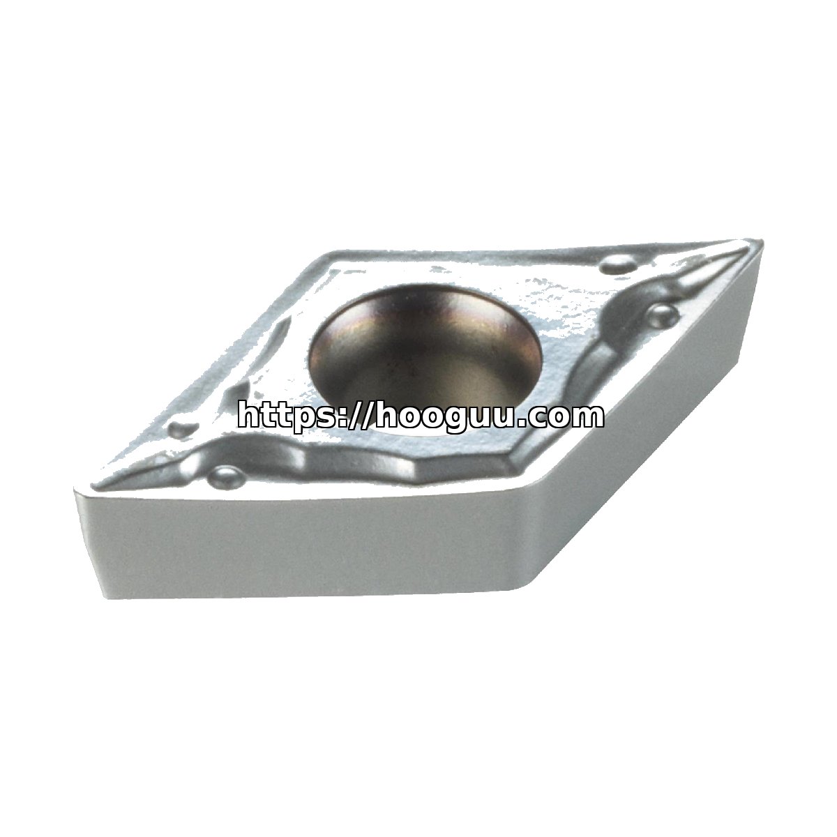 Original Iscar 3-2-PF IC807 Carbide Insert | Steel, Stainless Steel DCMT DCMT 3-2-PF IC807