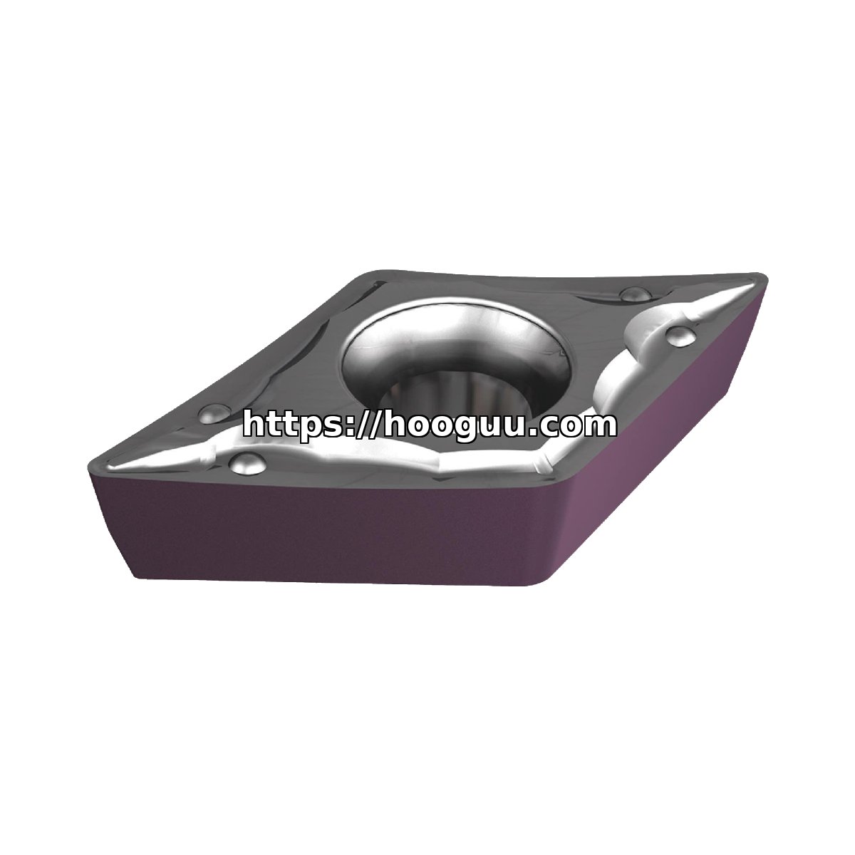 Original Iscar 3-0-PF IC806 Carbide Insert | Titanium, Inconel DCMT DCMT 3-0-PF IC806