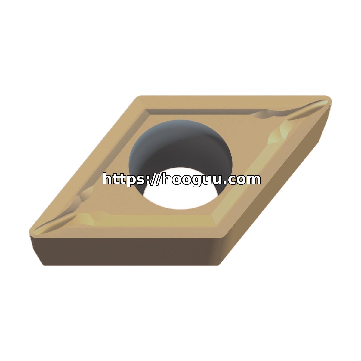 Original Mitsubishi DCMT32.52FP MP3025 Carbide Turning Insert - Diamond 55° | Steel, Stainless Steel