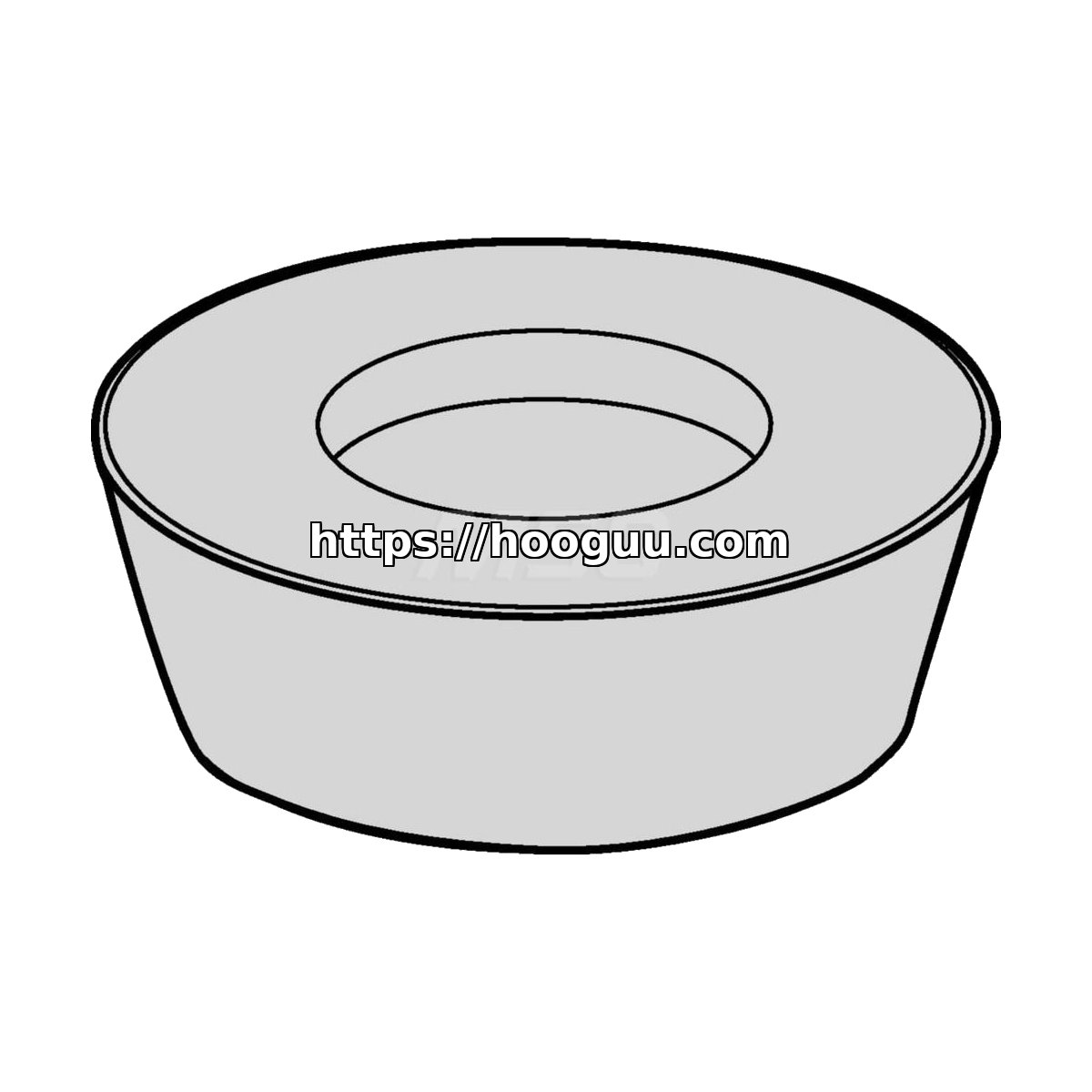 Original Kennametal RDPX12T3M0SHN Carbide Milling Insert - Round | Steel & More KCKP10 RDPX12T3M0SHN KCKP10