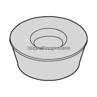 Original Kennametal RDHX07T1M0SLN Carbide Milling Insert - Round | Cast Iron KCKP10 RDHX07T1M0SLN KCKP10