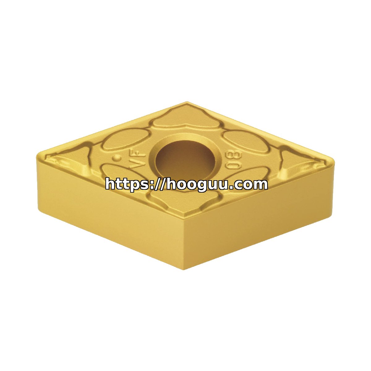 Original Korloy DNMG431-VF NC3220 Carbide Turning Insert - Diamond 55° | Steel, Cast Iron, Non-ferrous