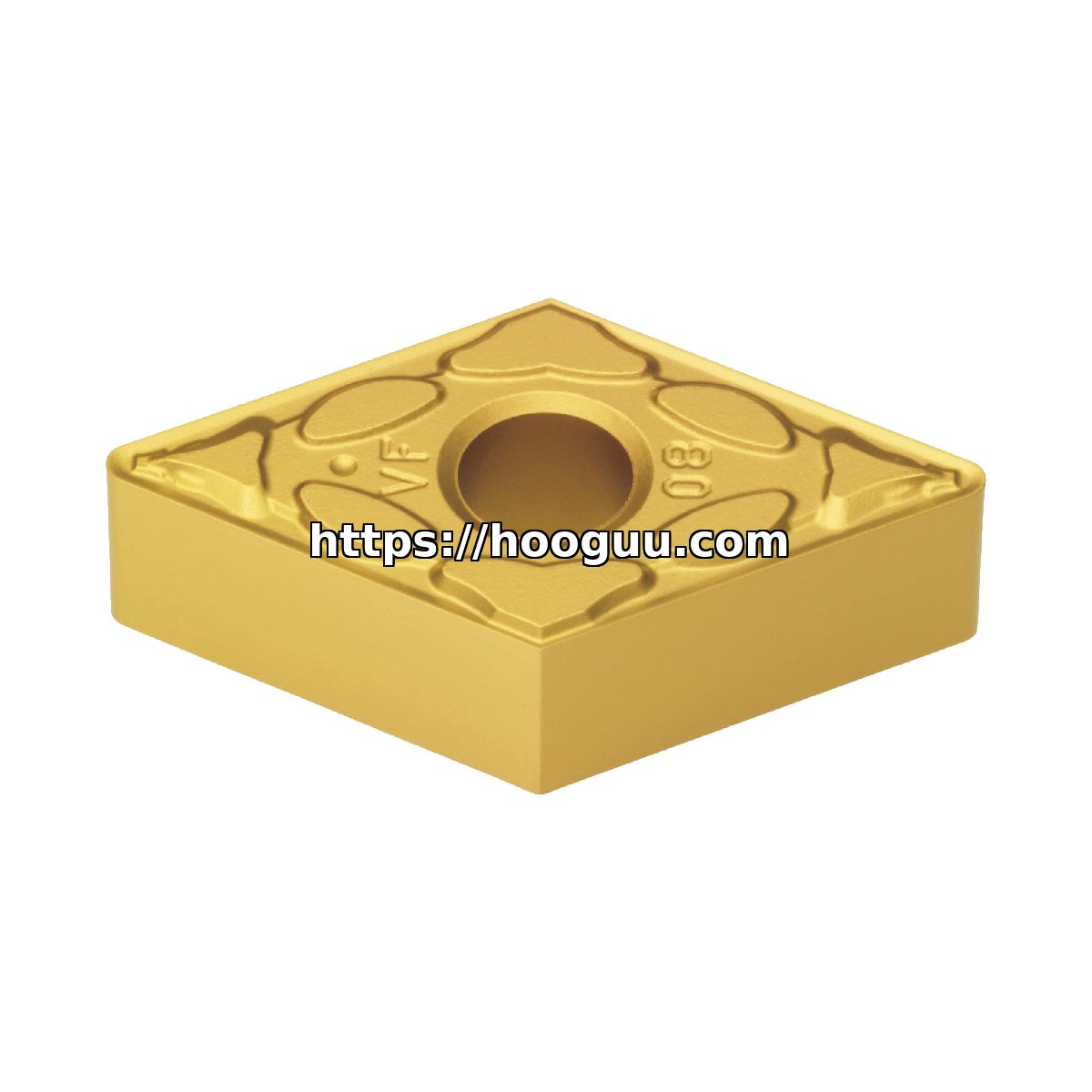 Original Korloy DNMG432-VF NC3220 Carbide Turning Insert - Diamond 55° | Steel, Carbon Steel