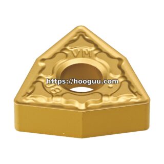 Original Korloy WNMG433-VM NC3220 Carbide Turning Insert - Trigon 80° | Steel, Carbon Steel