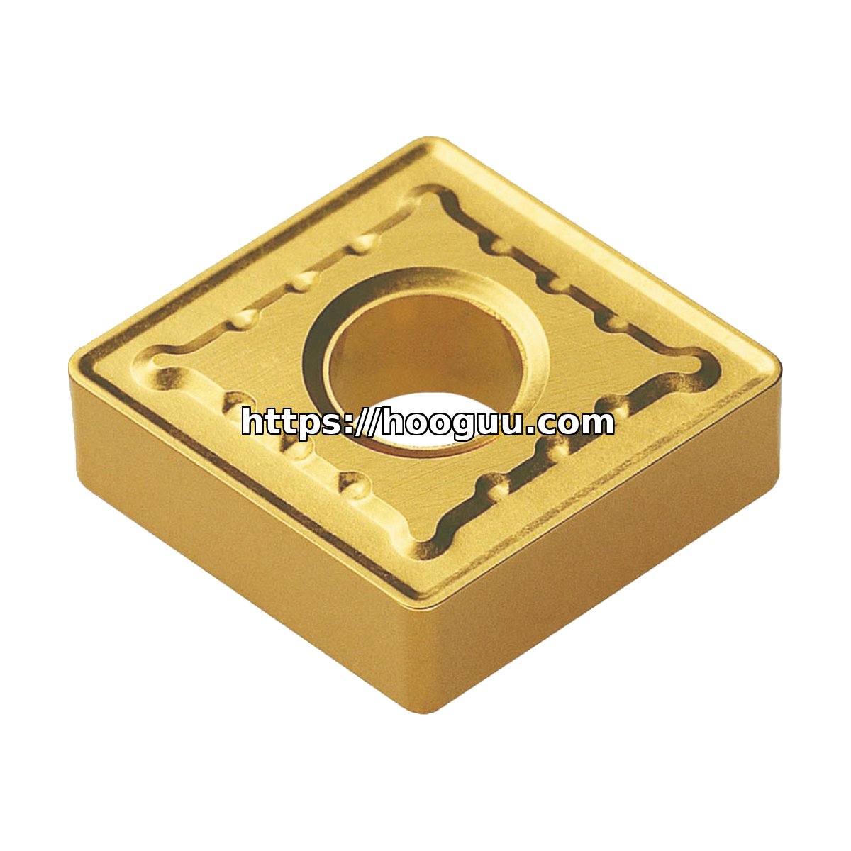 Original Korloy CNMG543-GR NC3030 Carbide Turning Insert - Diamond 80° | Steel