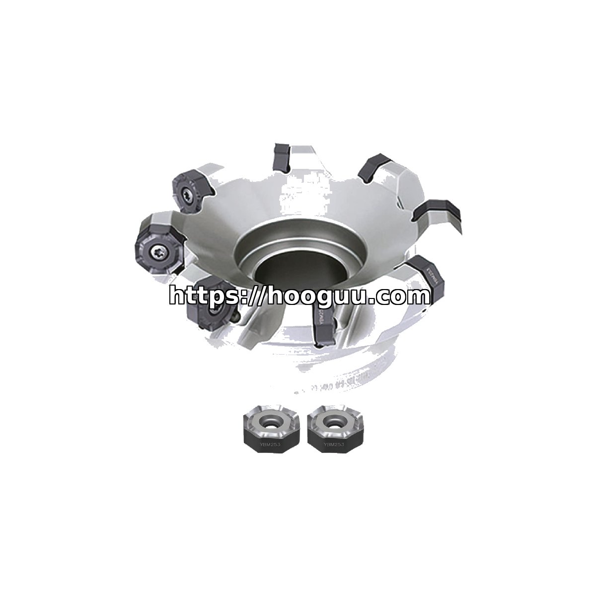 Original ZCC-CT ZCC-CT Carbide Insert 3.000" Face Mill Set - Image 3