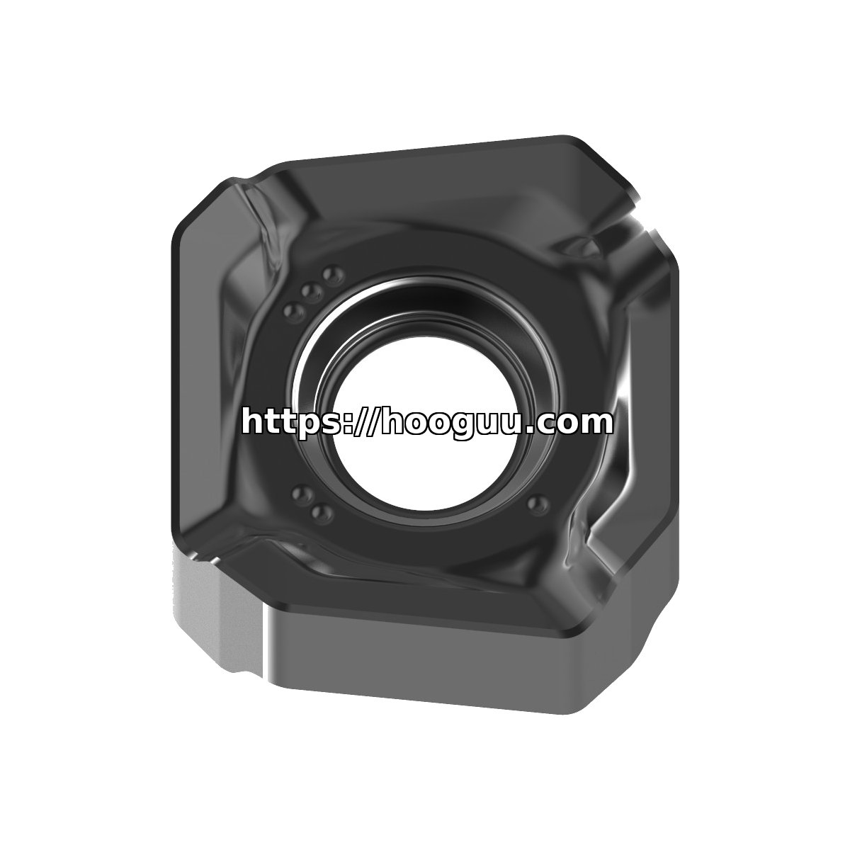 Original Mitsubishi SNMU140812ANER-R MP6130 Carbide Milling Insert - Square | Steel